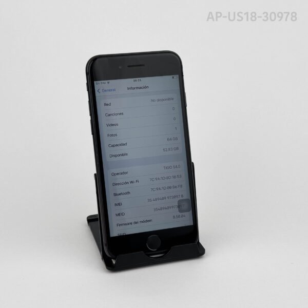 iPhone 8 64GB Black - Usado 9/10