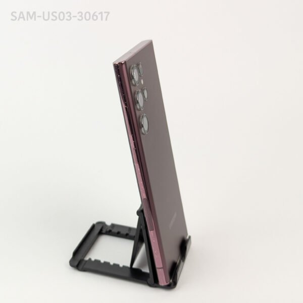 Samsung Galaxy S22 Ultra 128GB Burgundy - Usado 8.9/10 -Pantalla con golpe Leve en esquina superior