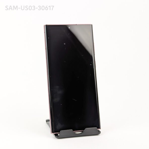 Samsung Galaxy S22 Ultra 128GB Burgundy - Usado 8.9/10 -Pantalla con golpe Leve en esquina superior