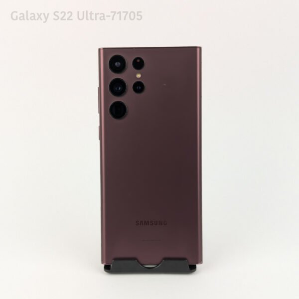 Samsung Galaxy S22 Ultra 128GB Burgundy - Usado 9.5/10